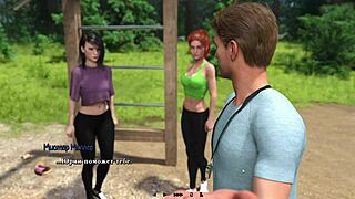 I can't believe how hot this Summer Heat Part 3 gameplay got with sexy anime sluts.