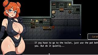 Hell Yeah! Cute Naked Fairy Trapped in Prison Keyhole, Lost Lagoon Hentai!
