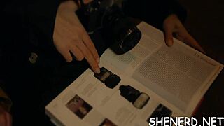 Watch compliant nerd in hot act 😈