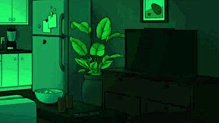 Chloe Watches Amy Masturbate And Jerks Futa Cock