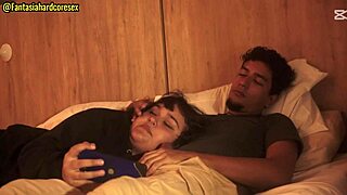 Stepsister Mouth Fuck During Movie Watching