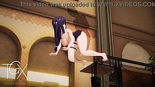 Anime Hentai Game Gaming Hinata Hyuga Netorare Fucks With Lots Of Sex In Various Positions And Blowjob Naruto