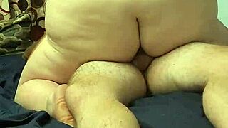 Can you believe this BBW rides a hard cock so beautifully in POV?