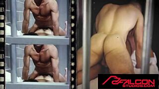 Hot Jocks Feel Intense Pleasure During Hard Prison Fucking And Ass Licking