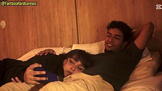 Stepsister Mouth Fuck During Movie Watching