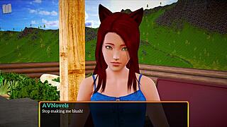 My New Family 458 In Hentai Game With Redhead And Blonde