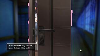 i caught my boss jerking off to my huge cock in this summer clover harem hentai game episode four