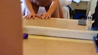 backstage, the teen model strips for pov fucking after the shoot