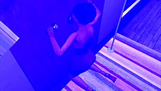 I have a secret encounter with my neighbor while my hubby sleeps