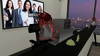 Having Fun at Office with Mommy Secretary POV