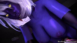 3d milf gets facial and pussy fuck