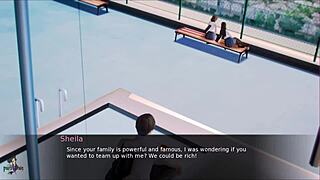 playing waifu academy uncensored, episode 2 with asian mommy hentai scenes