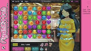 huniepop female walkthrough 10 in 1001 sexy nights 🎮