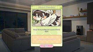 i caught my boss jerking off to my huge cock in this summer clover harem hentai game episode four