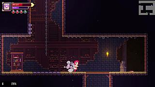 Playing Scarlet Maiden, part 2, tackling rogue-like boss on second floor with wild action.