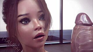 mia returns in part 2 of steamy 3d adult comics with a wild twist