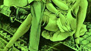 vintage erotic drawings tease the senses