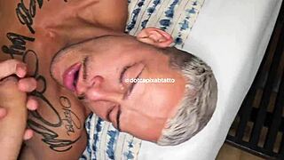 Gringo Swallowing And Taking In Tight Ass