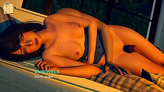 Cute Fat Teen in Sexy Outfit Plays Wild Hentai Game Eternum 50