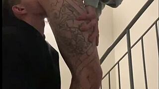 Twink Joins Guy for Intense Blowjob Session