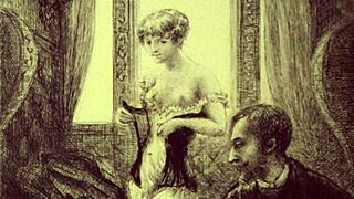 vintage erotic drawings tease the senses