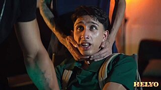 Twins And Brother Engage In Intense Gay Orgy With Three Cocks