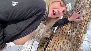 i’m obsessed with outdoor sex in the winter park