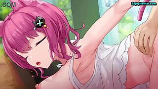 nyan girl hentai scene