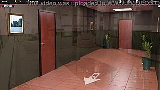 Steps of Debauchery Part 1 - Old Man in Brothel with Sexy Big Ass Wife! Wild Action Unfolds!