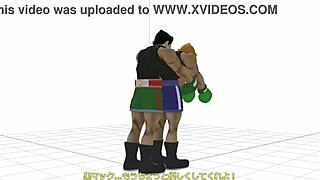 Little Mac Engages in Bareback Gay Sex Game