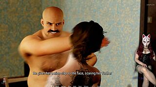 Rough doggystyle on the desk with big-titted cosplay babe. Tales from the Deep Eve Ep 4.