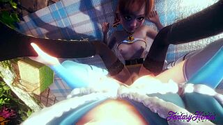 Frozen Hentai Elsa & Anna Fucked Fingering Threesome Anime Manga Japanese Disney Porn