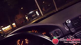 Filthy mature Liz De Lane sucks big English cock