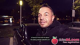 Filthy mature Liz De Lane sucks big English cock