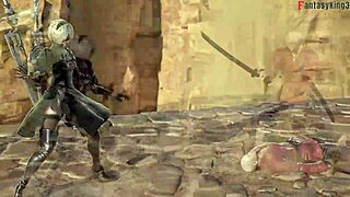 Wow, 2-B dances and gets fucked hard in shower fantasy! Full 1hr 3D movie on Sheer FantasyKing3 awaits.