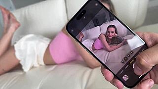 Stepdad helps horny teen girlfriend with doggystyle creampie in pov household fantasy