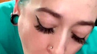 18 Year Old White Hooker Sucks Huge Hispanic Cock