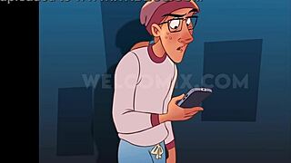 andy's best moments in naughty hentai milf animation series