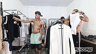 Fucking Inside The Closet With Big Cocks!