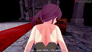 Kafka Intense Encounter Ahegao Face Honkai Star Rail