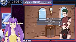 Azula Showers in Avatar Trainer Part Twenty-One