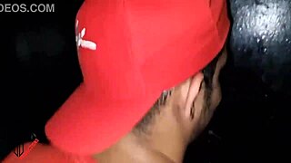 Vouyer Watches Huge Cock Fuck Boyfriend's Ass While Kissing