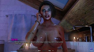 Touching My Horny Stepmom's Pussy While Bathing!