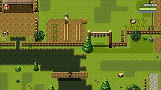 Lost lagoon harem game episode 6 features a cute beauty bathing naked in public.