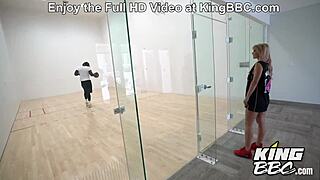 Milf Cassie Bender loves basketball and big black cocks