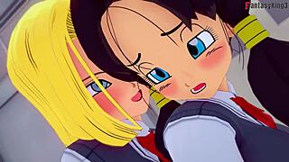 Android 18 and videl lesbian sex 2 dragon ball zex 4 watch the full 1hr movie sheer fantasyking3