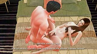 Hot Wife Neighbor in 3D Hentai Preview