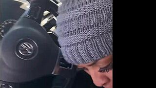 Tattooed Snowboarder Slut's Choking Blowjob Facial