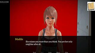 My new family explores erotic adventures in a 3D anime game