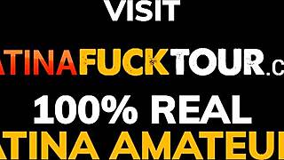 luxurious latina opens ass for rough doggy anal fucking